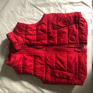 Gap Baby Red Puffer Vest